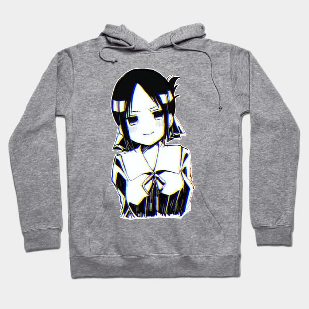 Kaguya-sama aesthetic cute pouting face Hoodie by sadpanda